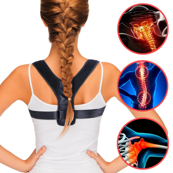 Posture corrector aus komfortreichem Premium Neopren, haltungskorrektur weich, erfahrungsgemäß wärmstens empfehlen