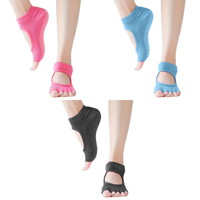 Rutschfeste Yoga Socken Damen mit hochwertigen Silikonpunkten für verbesserte Stabilität