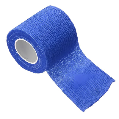 Blauer selbsthaftender Bandage-Roll für medizinische Anwendungen, gut an Gelenken haftend
