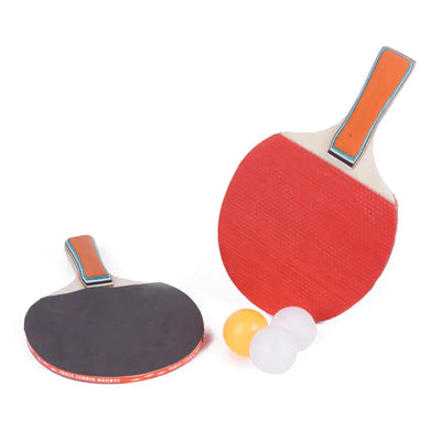 Tischtennis-Set mit hochwertigen Schlägern und robusten Bällen für präzise Ballkontrolle
