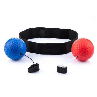Boxing reflex training set mit hochwertigem PU-Leder für maximale Schnelligkeit und Koordination