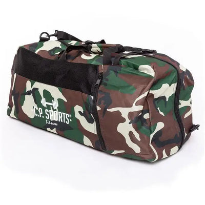 Sporttasche Camouflage Schultergurt verstell - und abnehmbar mit Zusatzfach 2 Fronttaschen - Sport - Knight - Studiozubehör - Extra