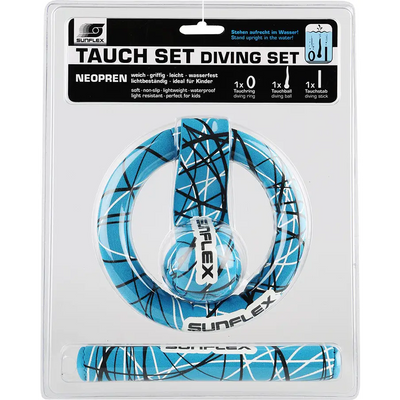 Tauch - Set Tauchring Tauchstab Tauchball cooles Design - Sport - Knight - Tauchen - Badespaß, sk2, Trust - Hergestellt in Europa